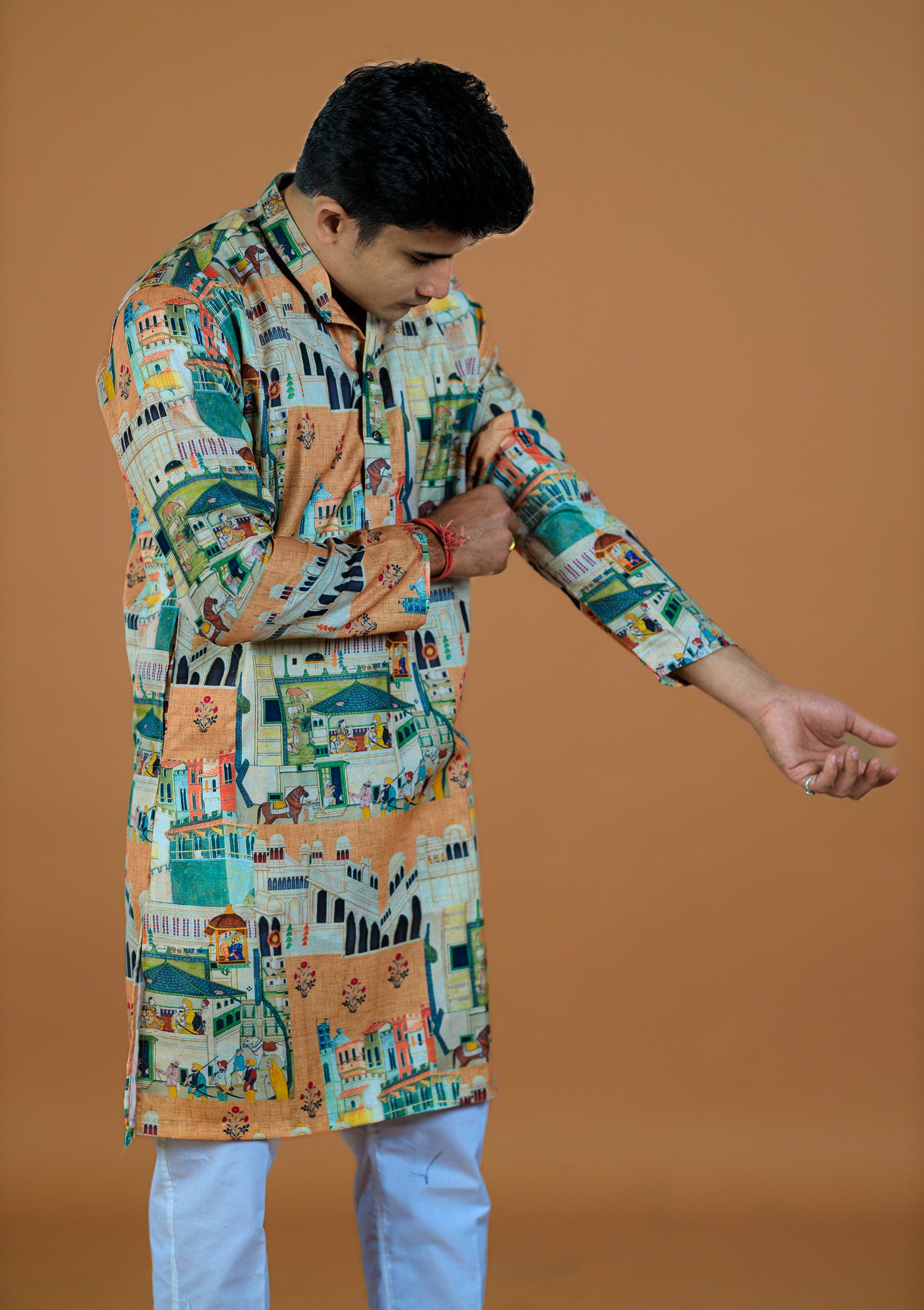 Kvach Shehernama Heritage Kurta