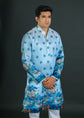 Kvach Neel Heritage Print Kurta