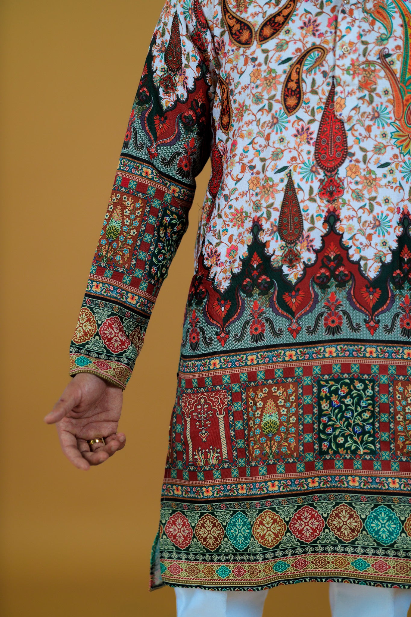 Kvach Rangmahal Heritage Kurta