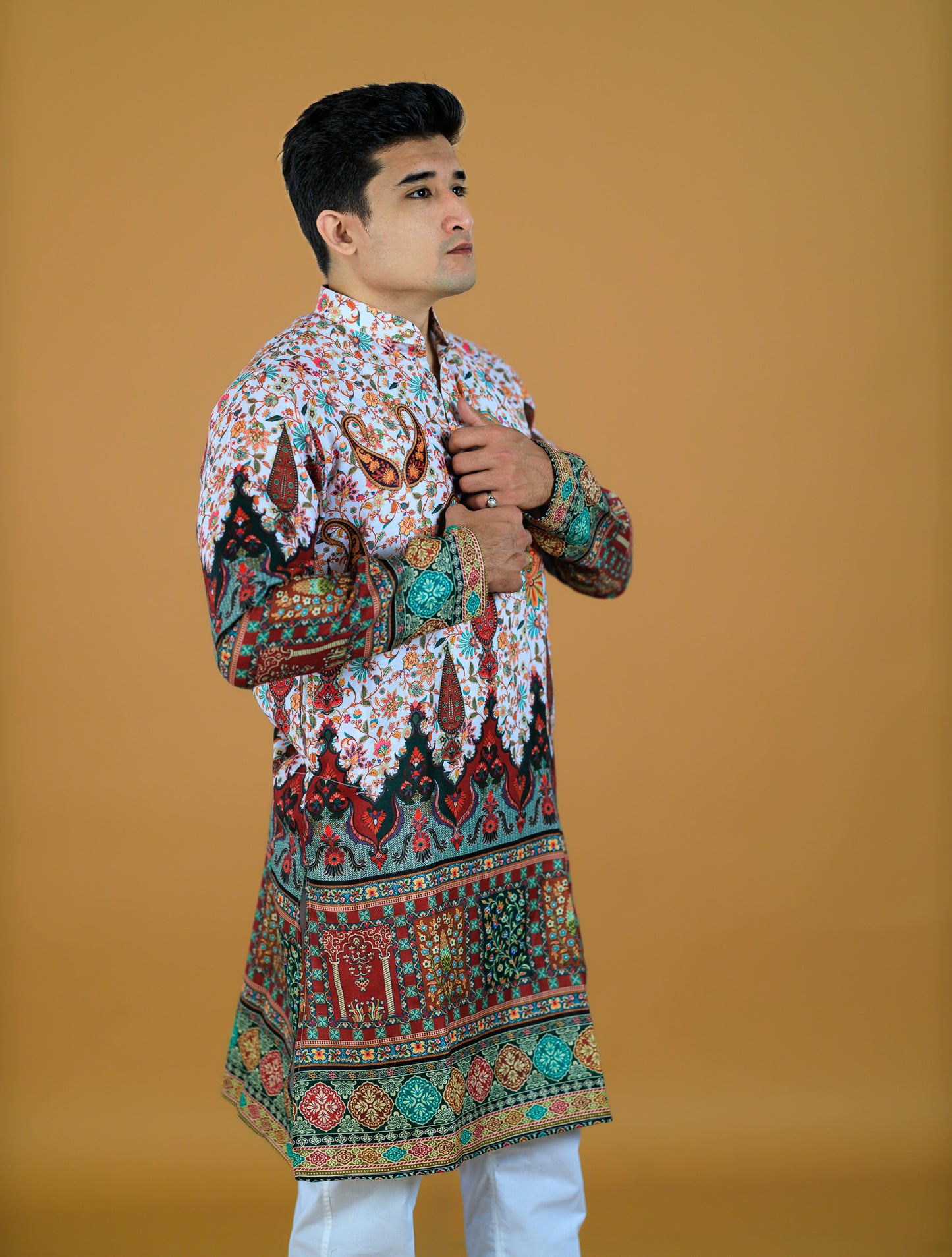 Kvach Rangmahal Heritage Kurta