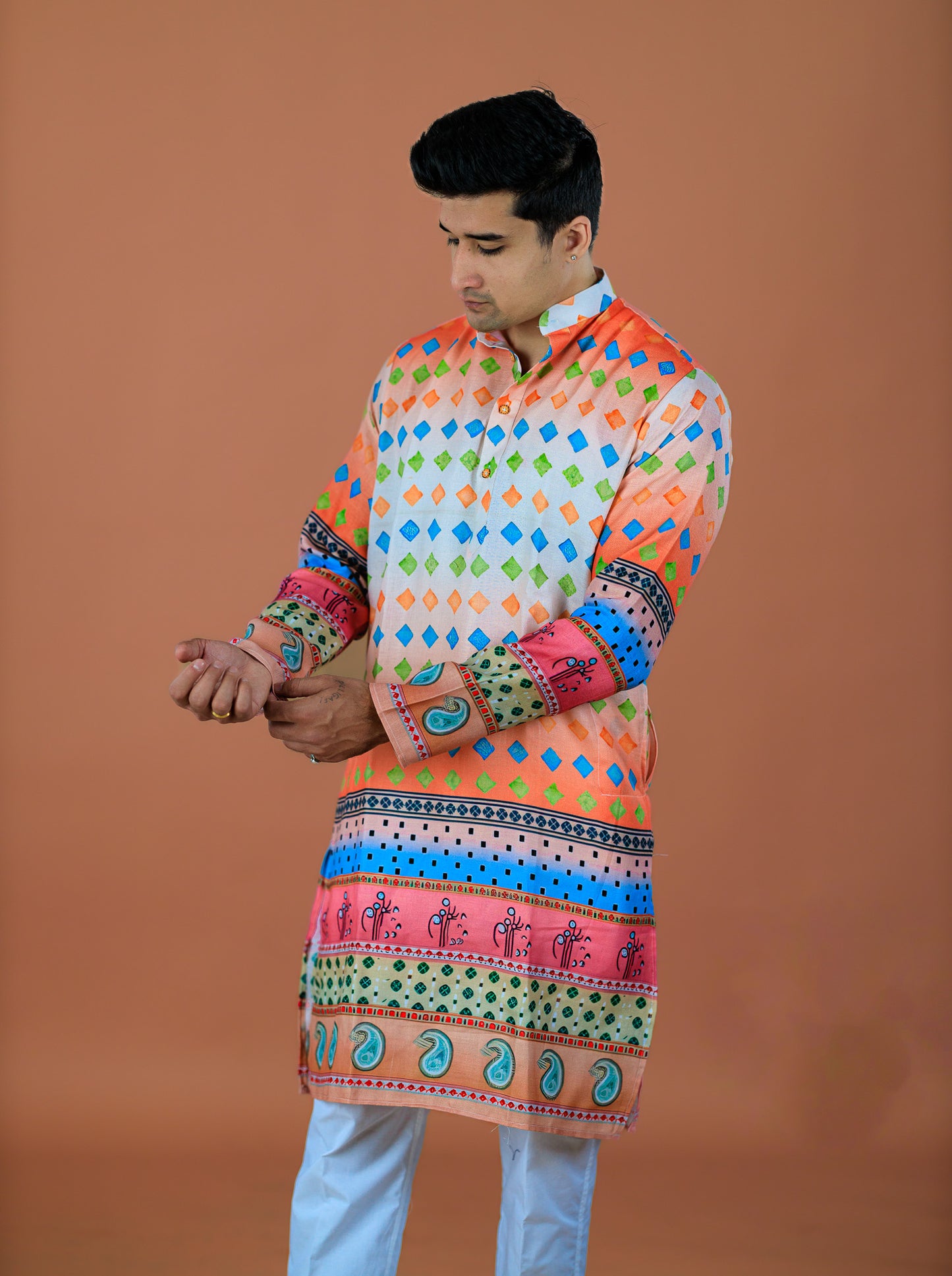 Kvach Utsav Rang Heritage Kurta