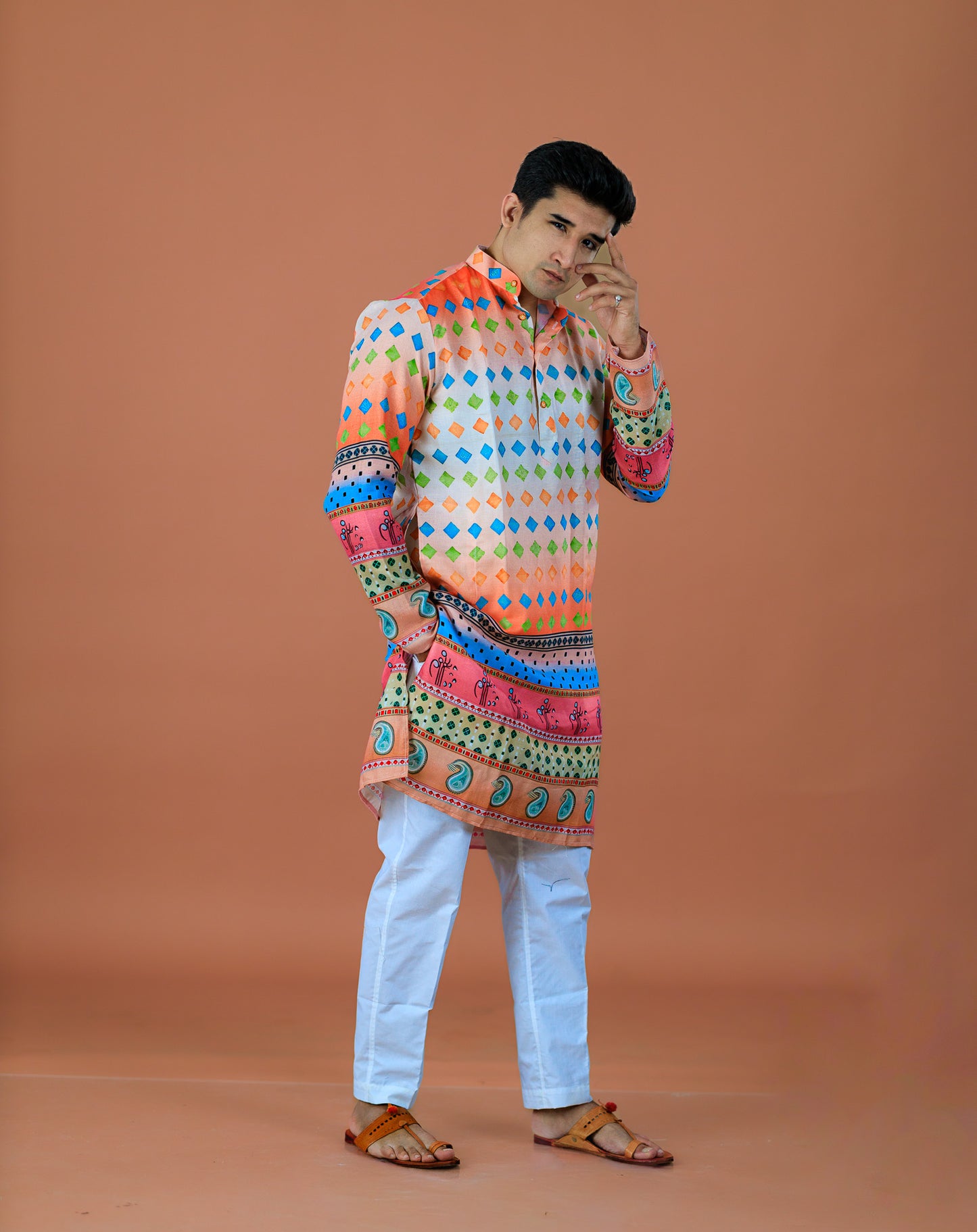 Kvach Utsav Rang Heritage Kurta