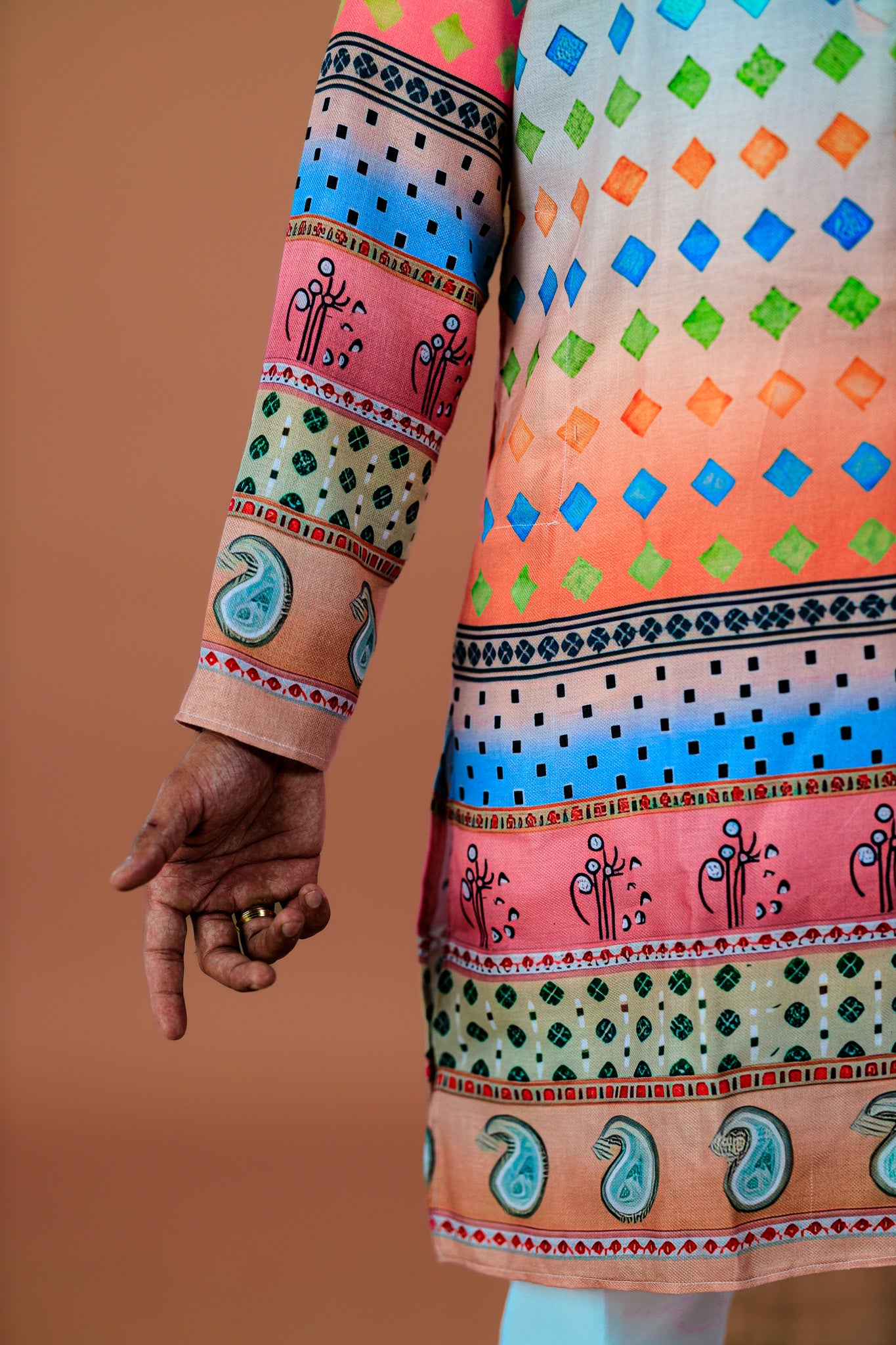 Kvach Utsav Rang Heritage Kurta