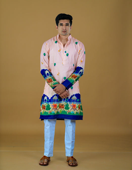 Kvach Gulnaar Vihar Heritage Kurta