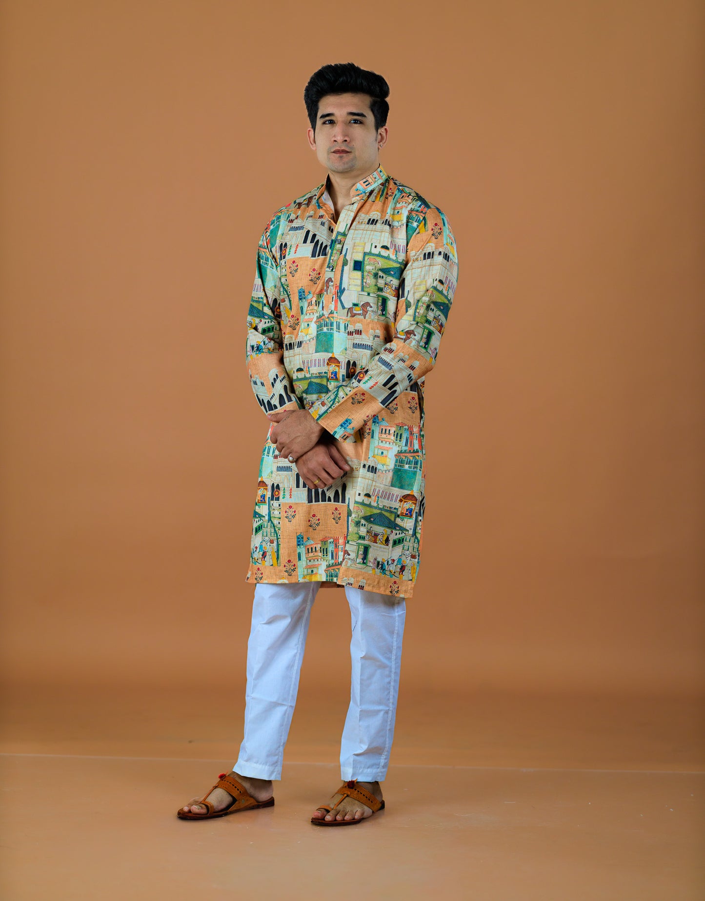 Kvach Shehernama Heritage Kurta