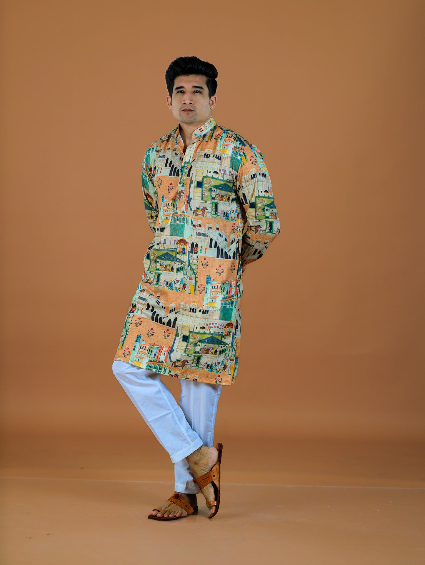 Kvach Shehernama Heritage Kurta