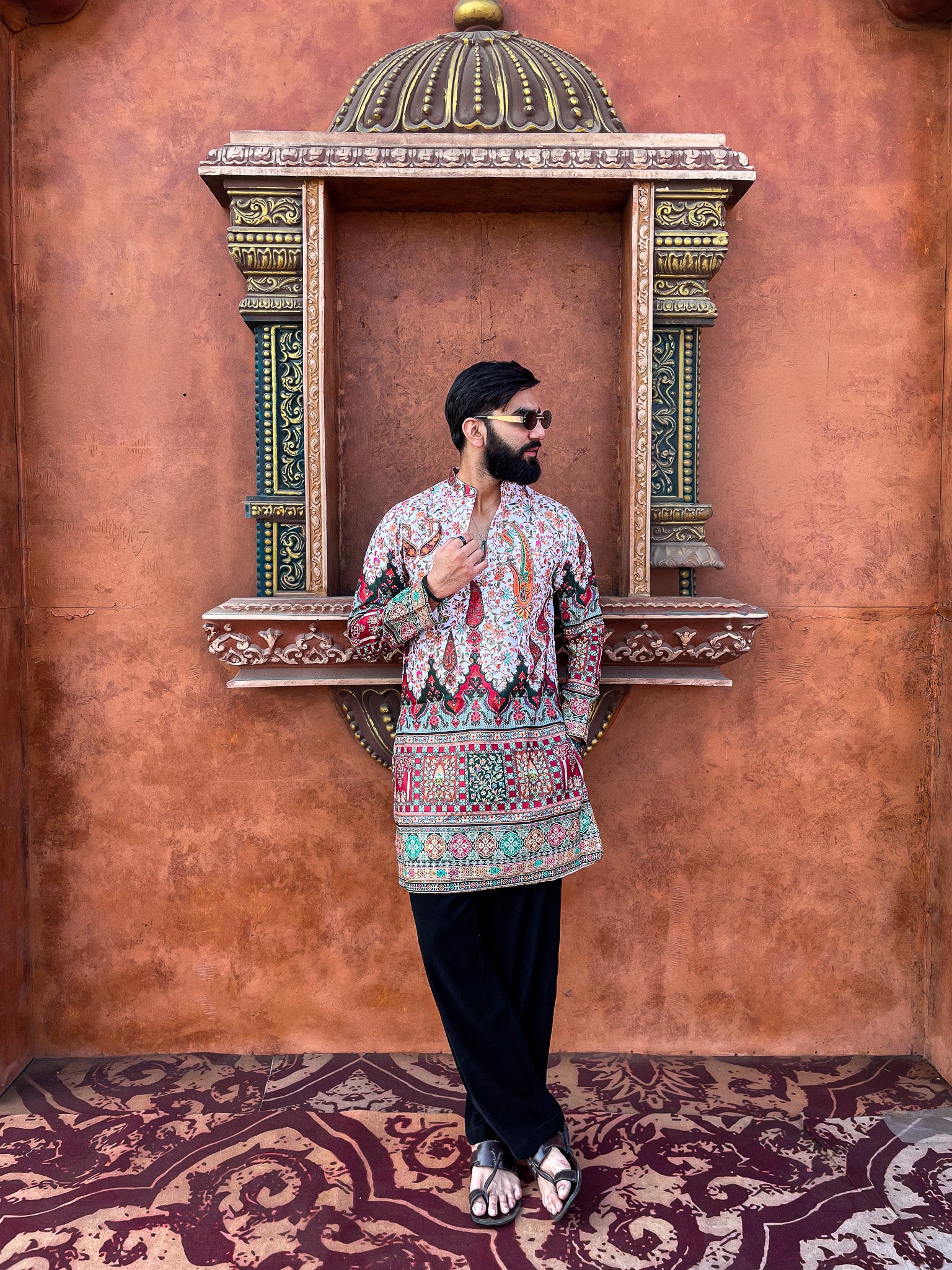 Kvach Rangmahal Heritage Kurta