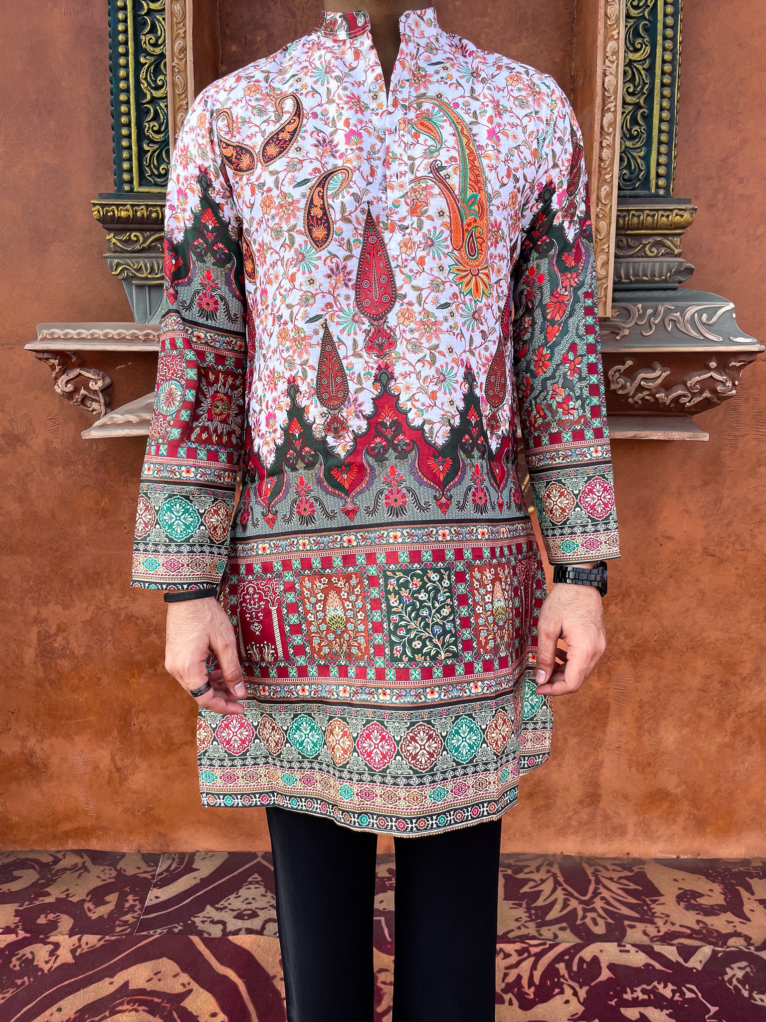 Kvach Rangmahal Heritage Kurta