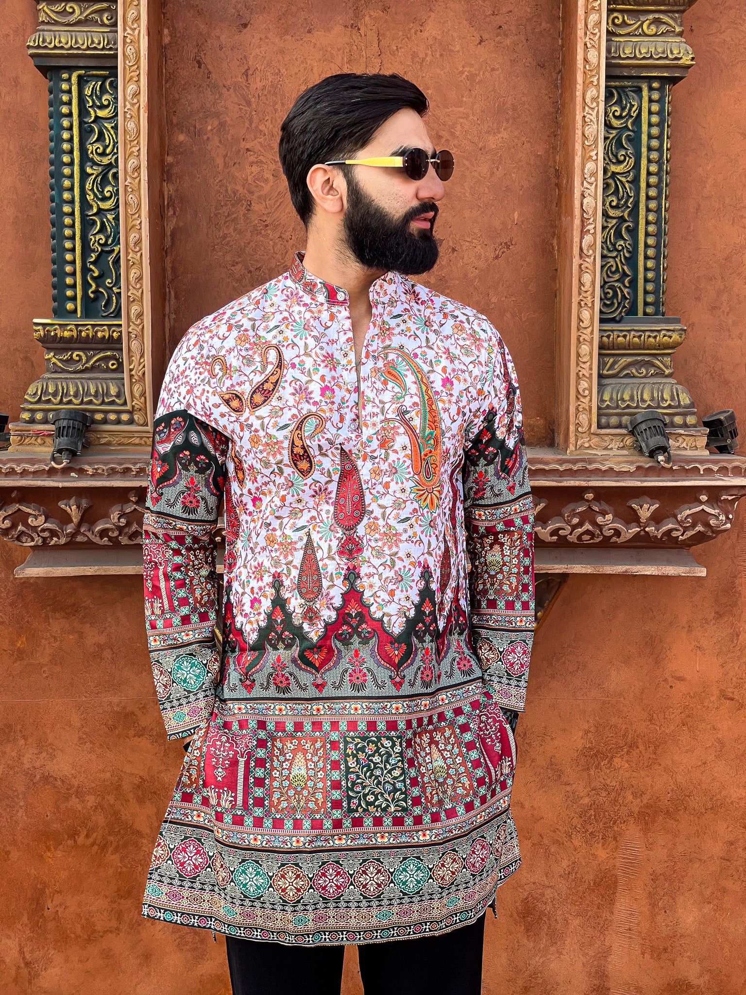 Kvach Rangmahal Heritage Kurta