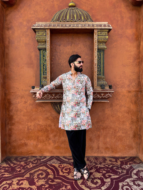 Kvach Shehernama Heritage Kurta